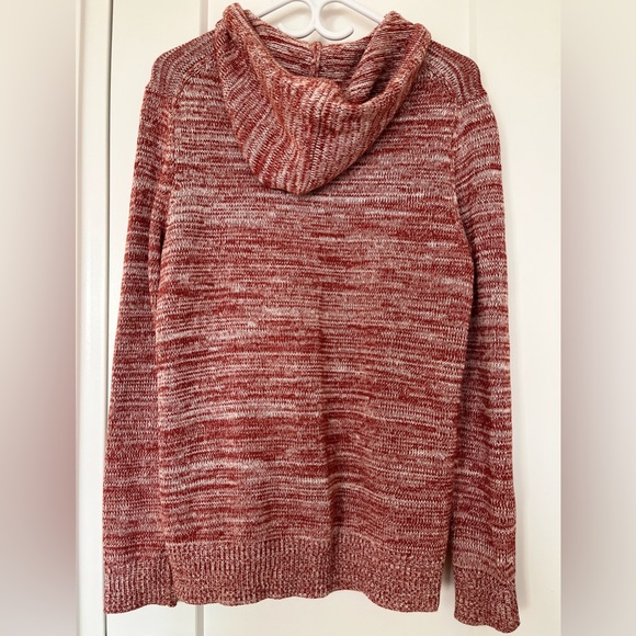 GAP Cotton Pullover Sweater, Heather Red Colour, Size-S - Picture 2 of 12